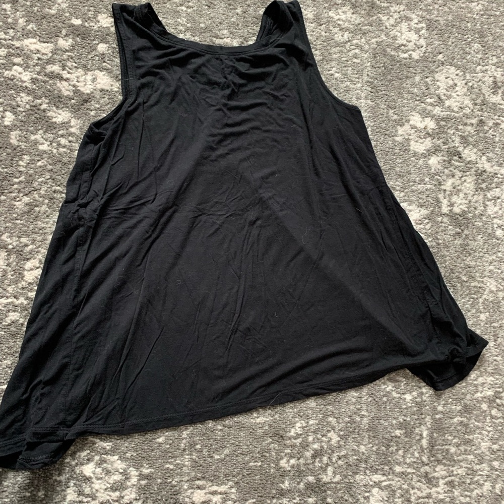 Black old navy workout top